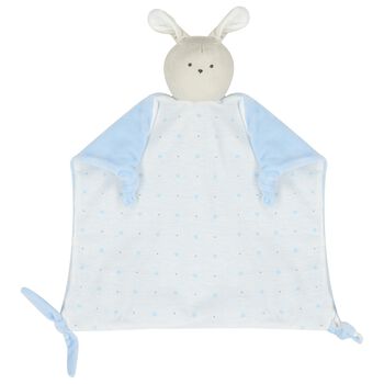 Baby Boys Blue & Beige Comforter