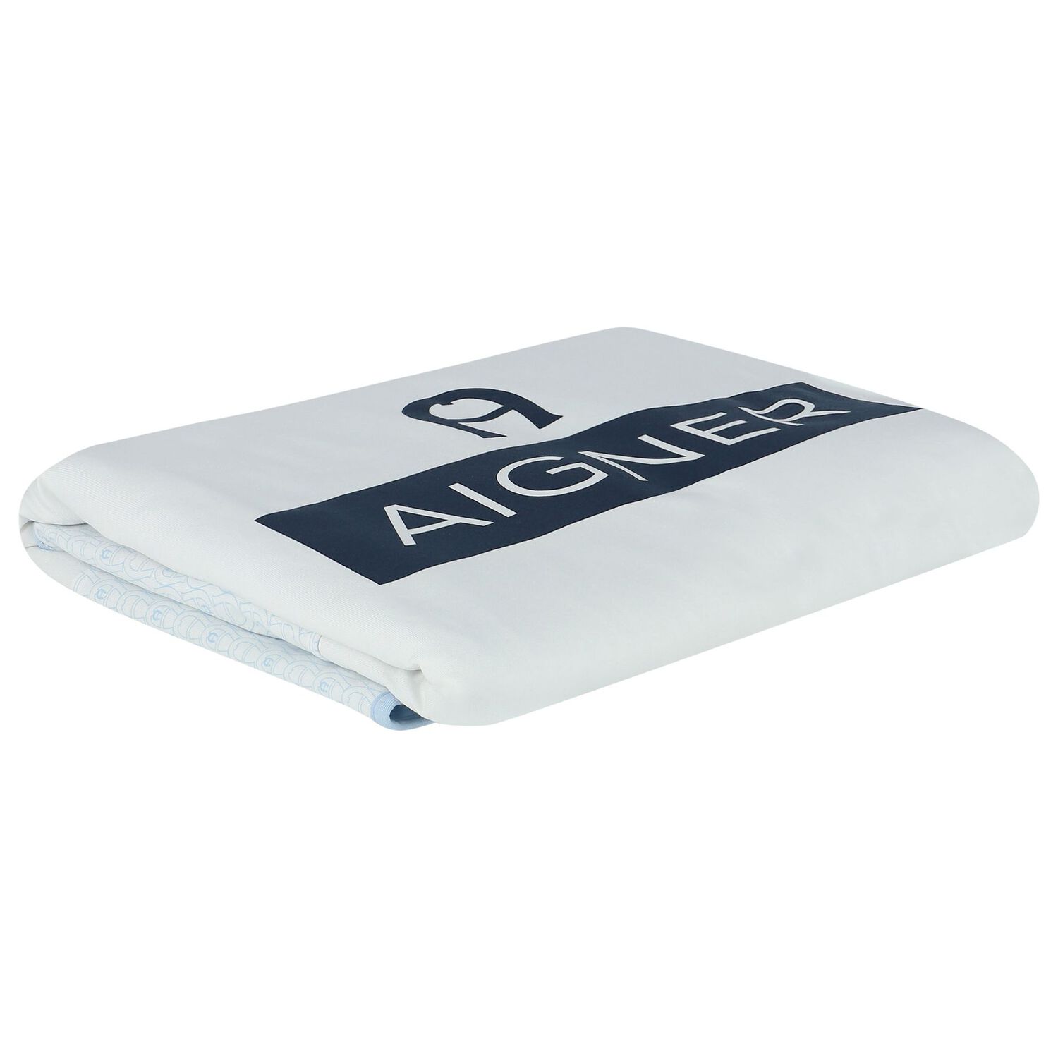 بطانية أولاد بالشعار باللون الأبيض والأزرق, 3, hi-res