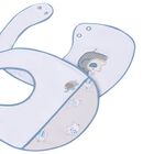 مريله للأولاد الرضع باللون الابيض والازرق  ( 2 قطعه ) , 2, hi-res