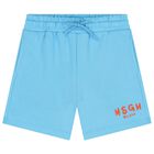 Blue Logo Shorts, 5, hi-res