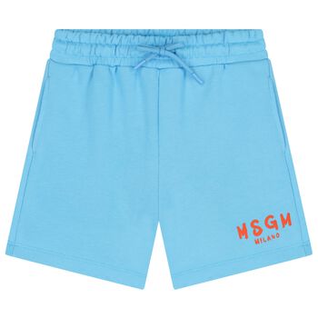 Blue Logo Shorts