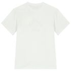 Boys White Logo T-Shirt, 4, hi-res