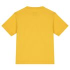 Boys Yellow Logo T-Shirt, 3, hi-res
