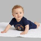 Baby Boys Navy Blue Polo Bear T-Shirt, 1, hi-res