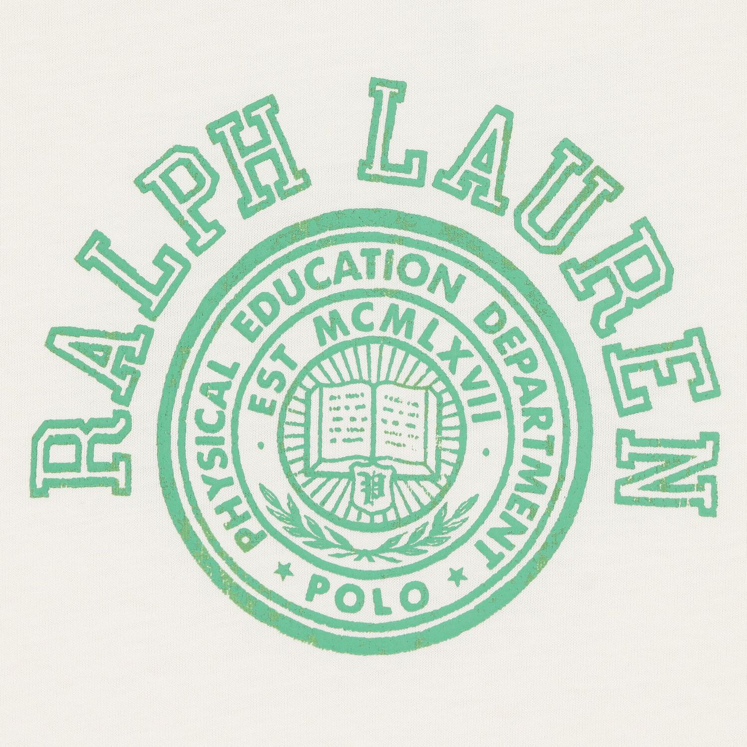 تيشيرت أولاد بشعار فريق الجامعة باللون العاجي , 1, hi-res