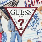 Baby Boys White & Burgundy Logo Shorts Set, 2, hi-res