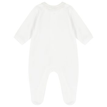 Ivory Logo Babygrow