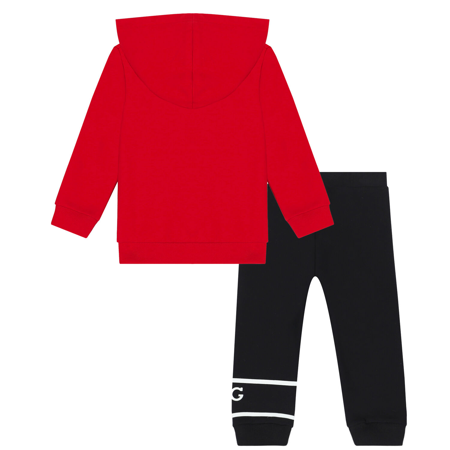 Baby Boys Red & Black Logo Tracksuit, 1, hi-res image number null