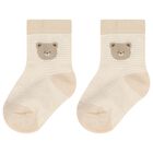 Beige & Ivory Baby Socks ( 4-Pack ), 1, hi-res