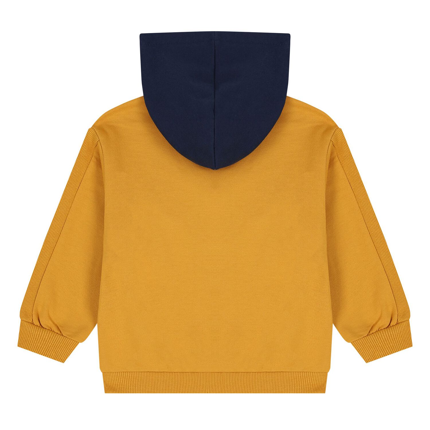 بدلة رياضية للأولاد الصغار مكونة من 3 قطع بتصميم دب تيدي، باللون العاجي والأصفر والأزرق الداكن, 1, hi-res