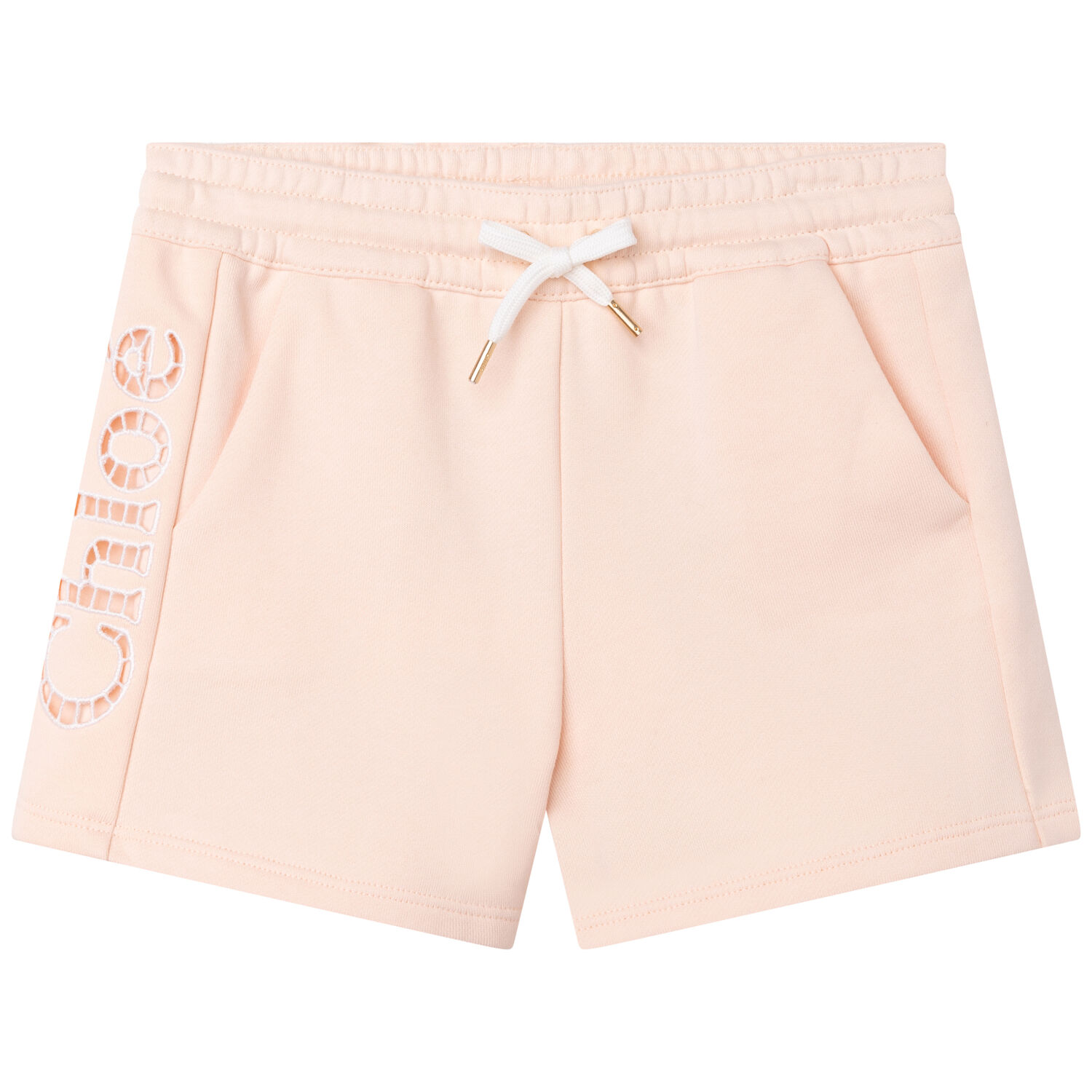 Girls Pink Logo Shorts, 1, hi-res image number null