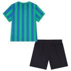 Boys Green & Black Goal Mode Shorts Set, 1, hi-res