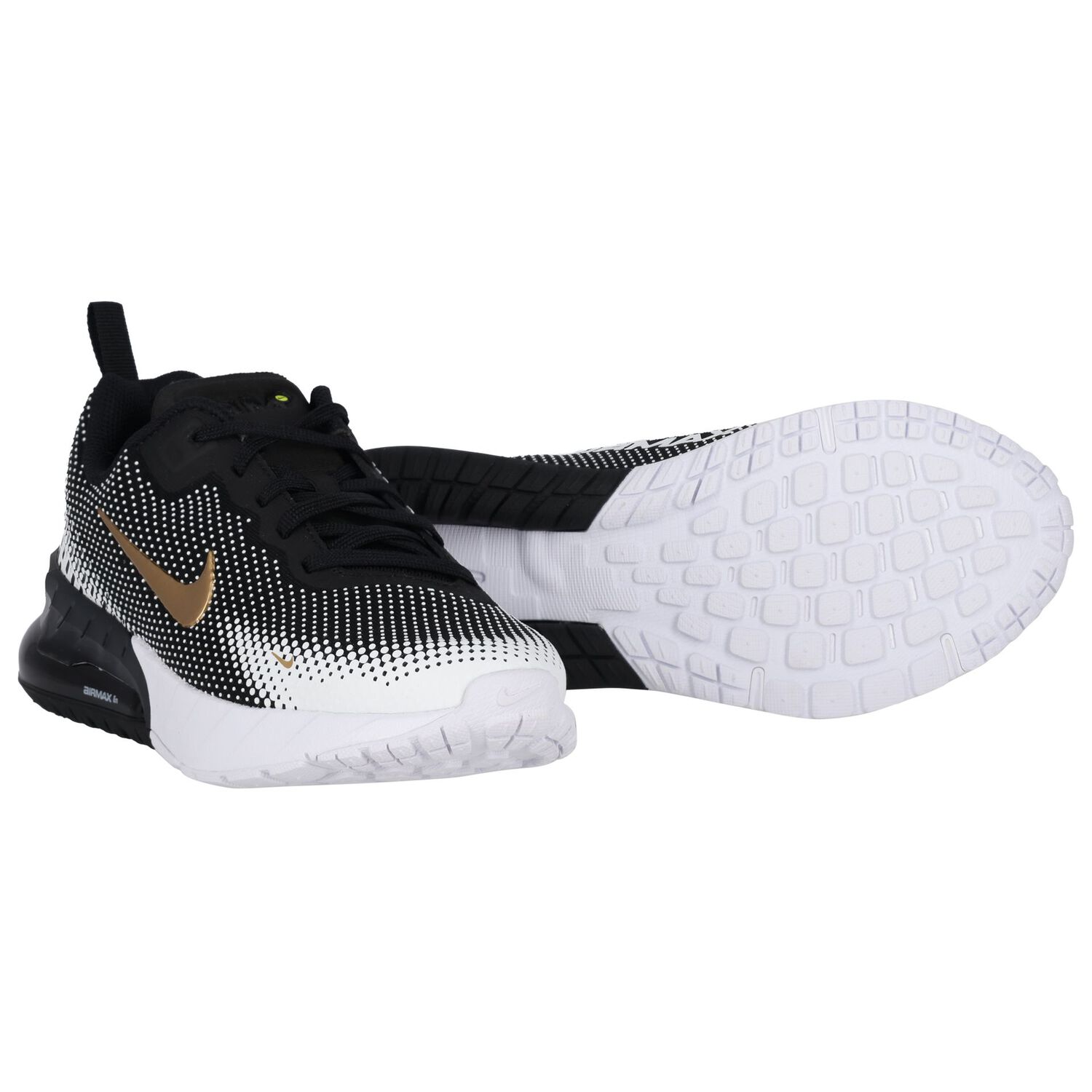 حذاء رياضي اير ماكس فينيكس بي جي باللون الأبيض والأسود, 1, hi-res