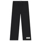 Black Logo Joggers , 1, hi-res