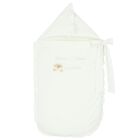 Ivory Teddy Bear Baby Nest, 1, hi-res