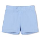 Baby Boys Blue Logo Shorts Set, 1, hi-res