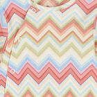 Multi-Coloured Zig Zag Babygrow, 1, hi-res
