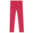 Girls Ivory & Pink Graphic Leggings Set, 1, hi-res