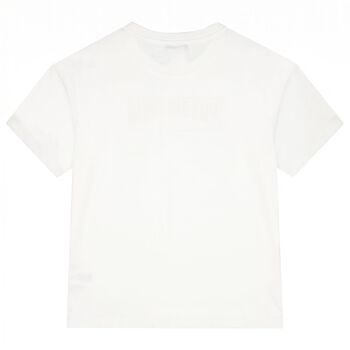 Boys White Logo Jelly Fish T-Shirt