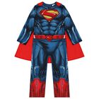 زي سوبرمان أولاد باللون الأزرق والأحمر, 1, hi-res