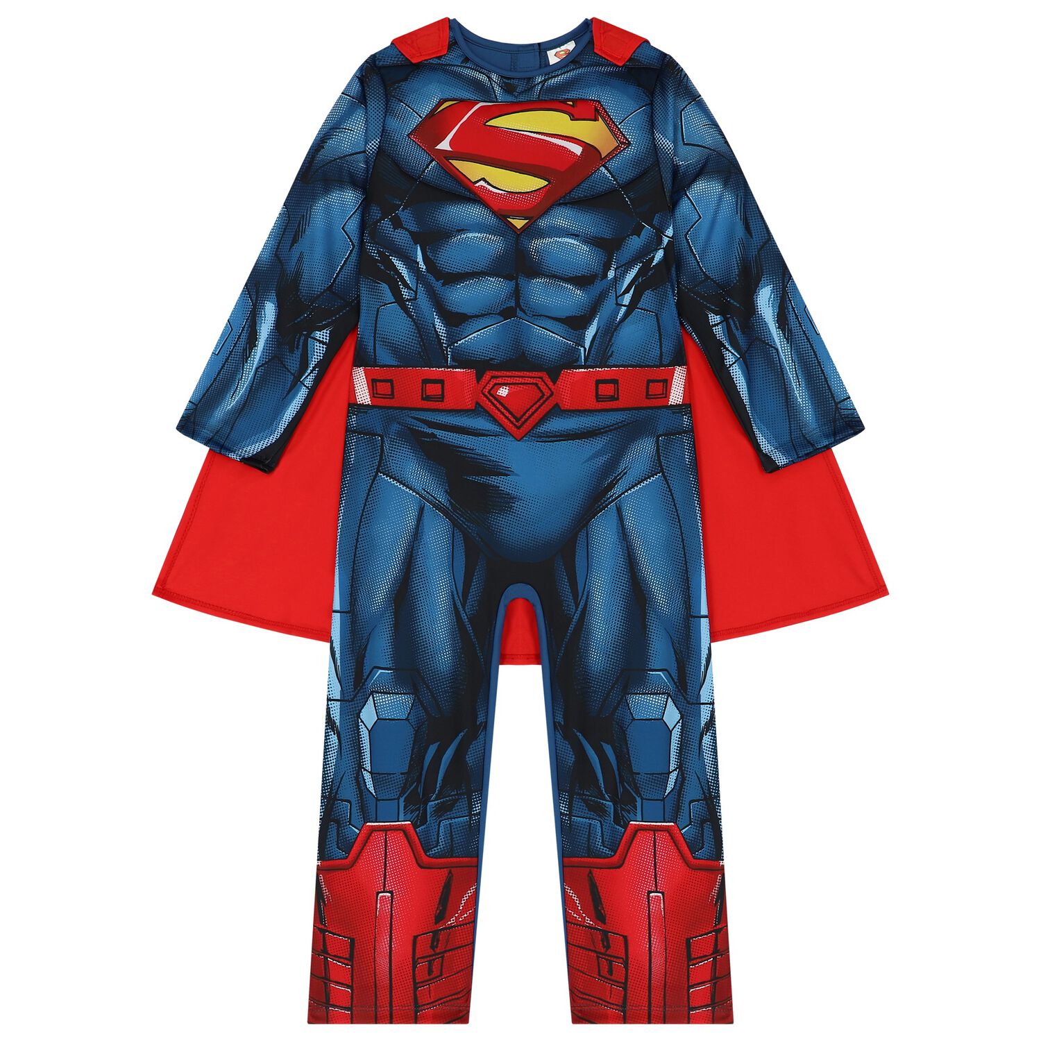 زي سوبرمان أولاد باللون الأزرق والأحمر, 1, hi-res image number null