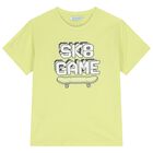 طقم شورت اولاد باللون الرمادى والاخضر والبيج , 2, hi-res