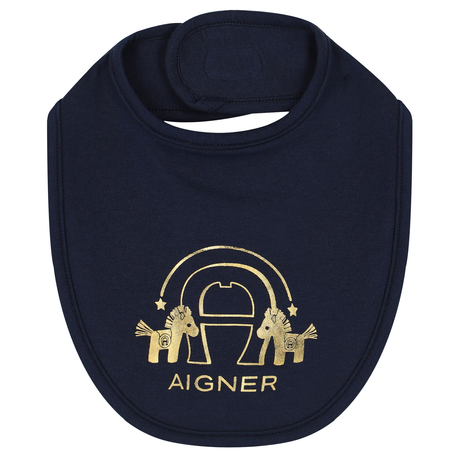 مريلة بالشعار باللون الكحلي والذهبي, 2, hi-res