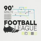 Boys White & Black Football T-Shirts ( 2 Pack ), 2, hi-res