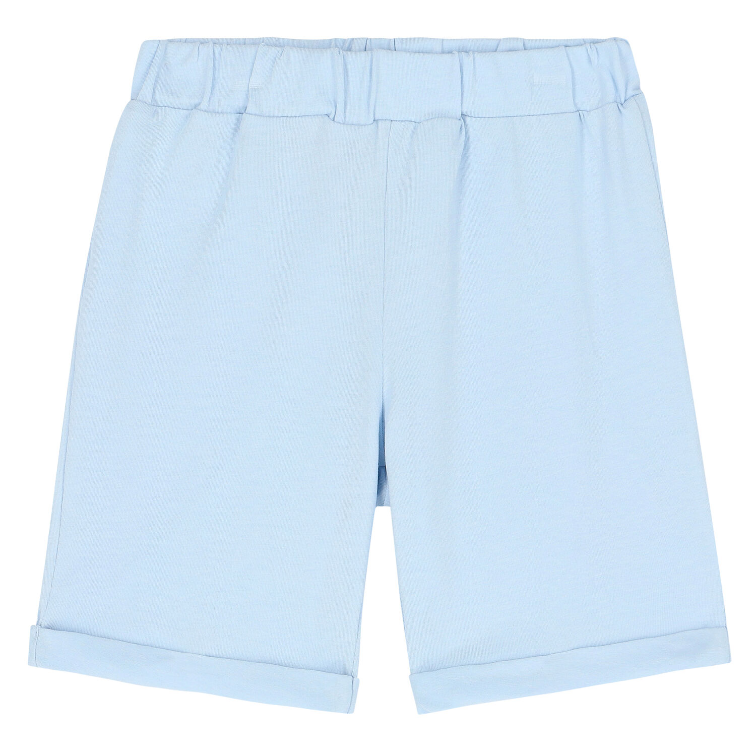 Younger Boys Blue Shorts Set, 1, hi-res