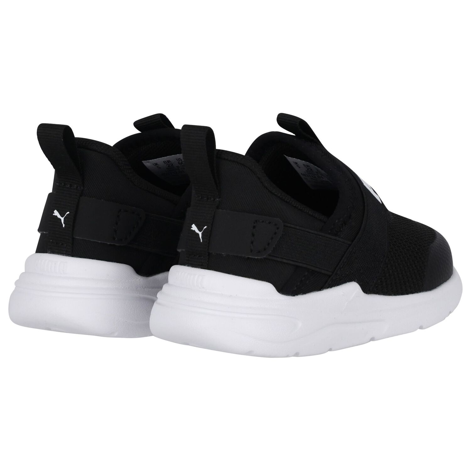 Younger Black Soft Wired 2 Sliptech Trainers, 1, hi-res