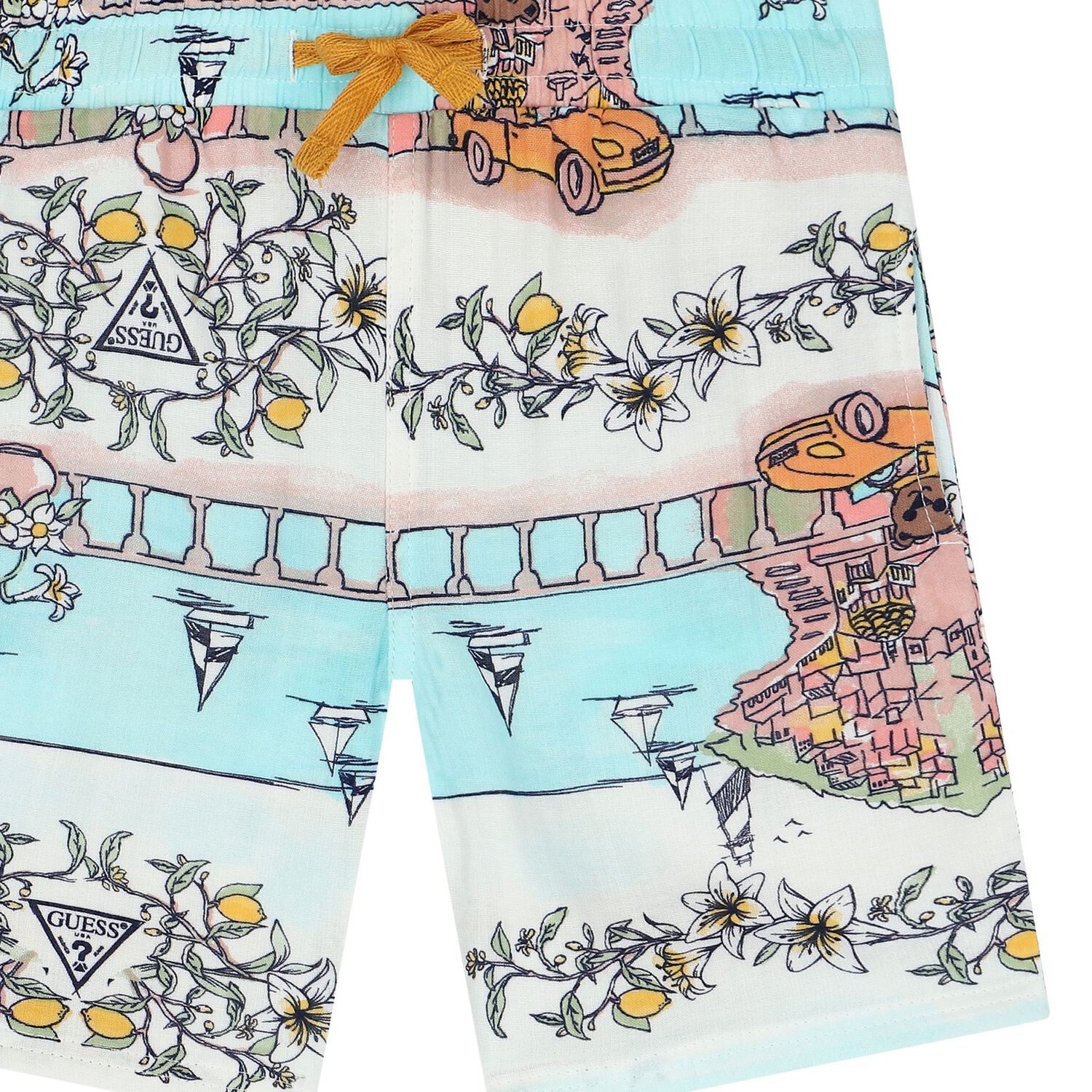 شورت أولاد بطبعة للعطلات, 1, hi-res