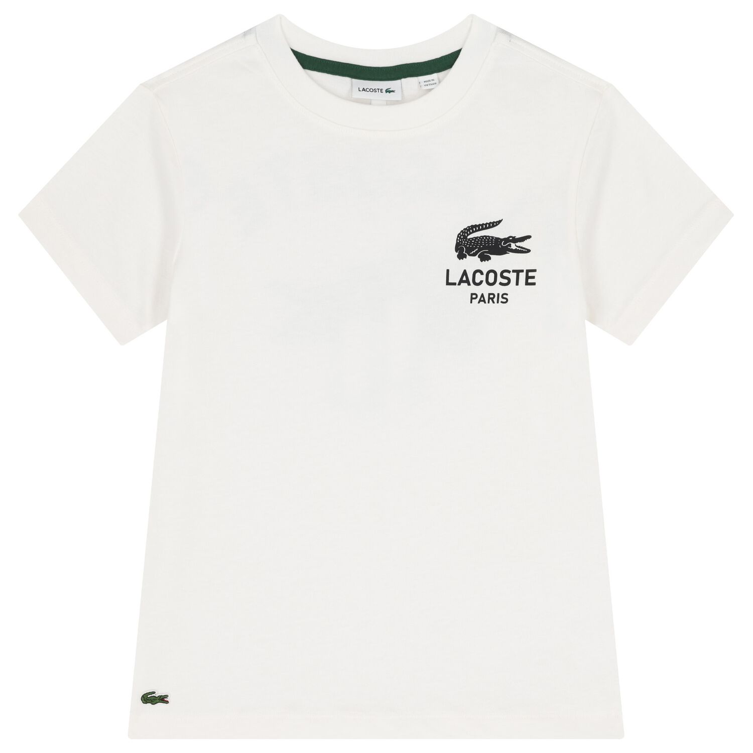 Boys White Logo T-Shirt, 2, hi-res image number null