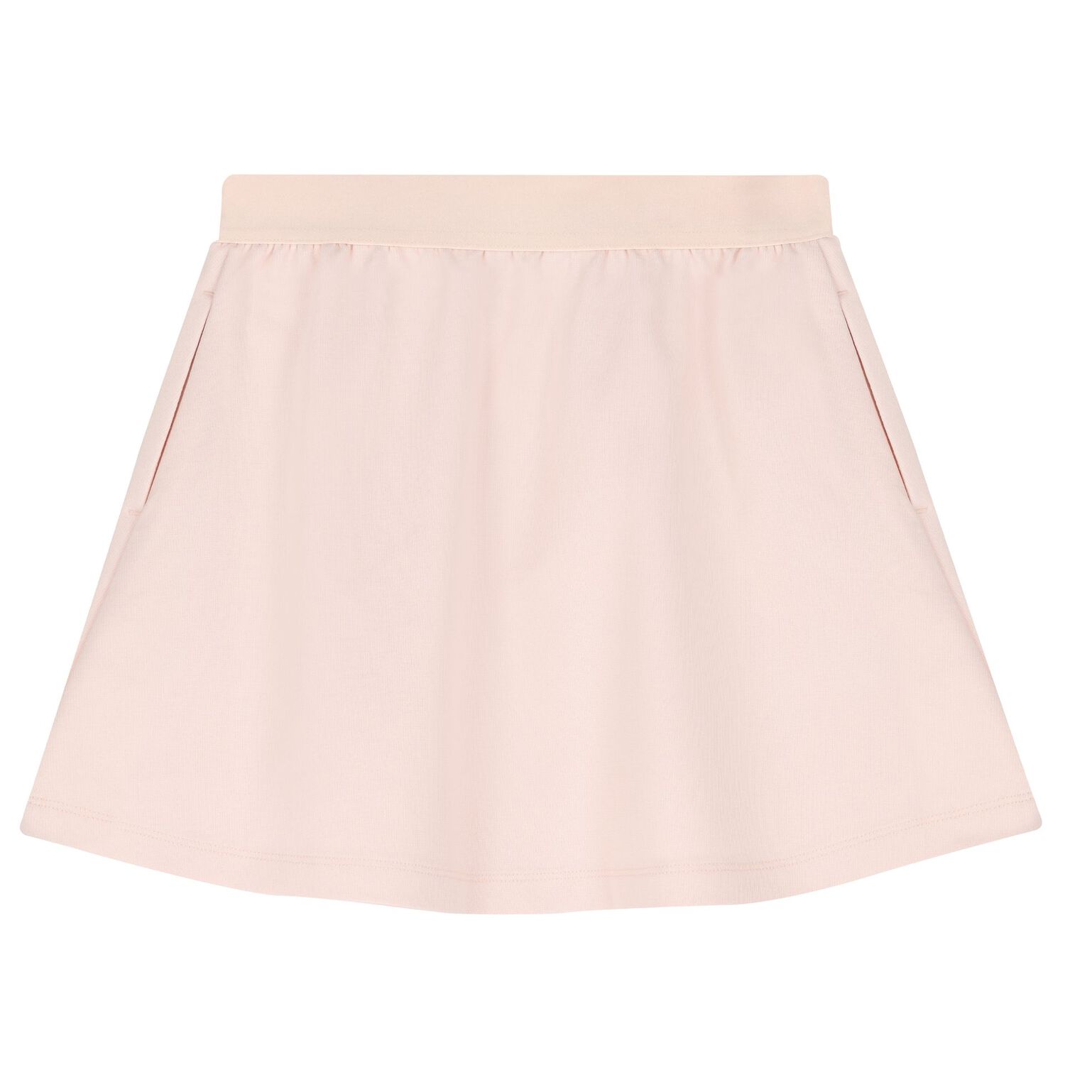 Girls Pink Jersey Flared Skirt, 1, hi-res image number null