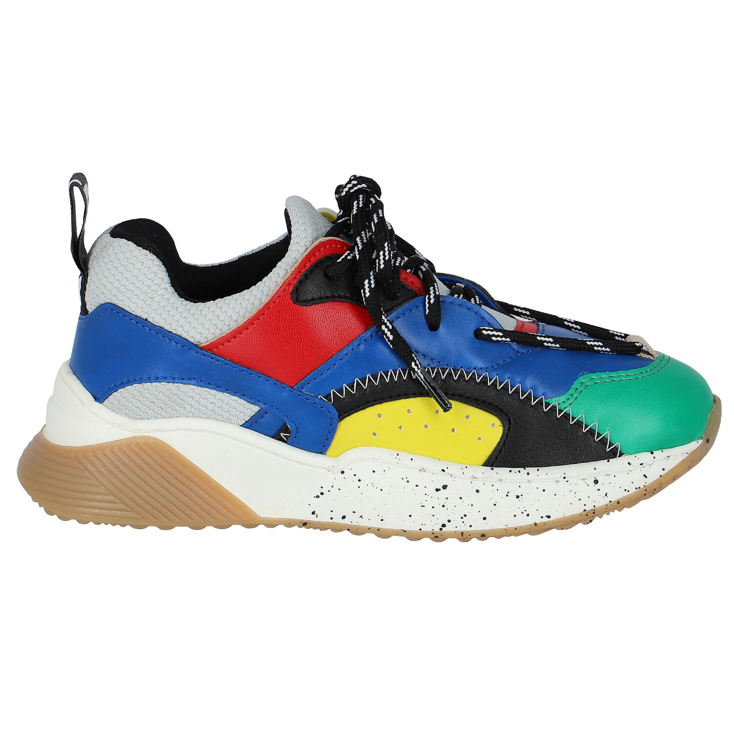 Boys Multi-Colored Logo Trainers, 1, hi-res image number null