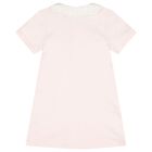 Younger Girls Pink Logo Dress, 1, hi-res