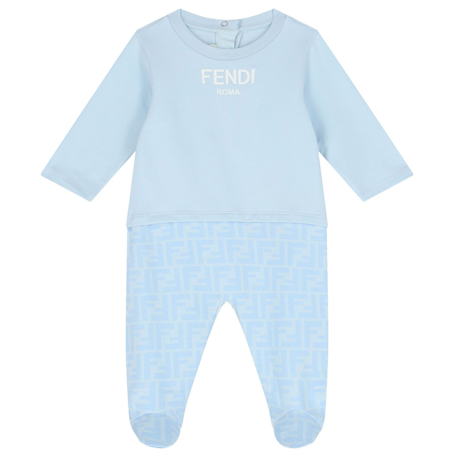 طقم هدية أفرول أولاد بالشعار باللون الأزرق, 2, hi-res image number null