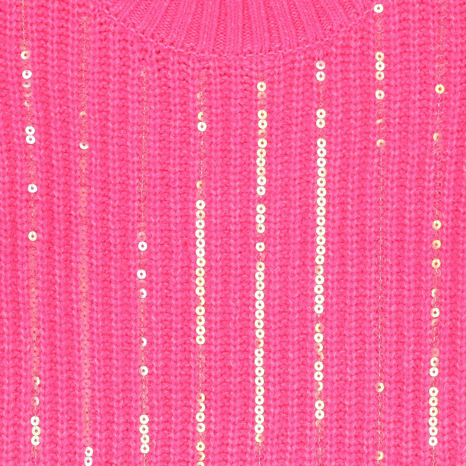 Girls Pink Sequin Sweatshirt, 1, hi-res