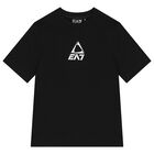 Boys Black Logo Shorts Set, 3, hi-res