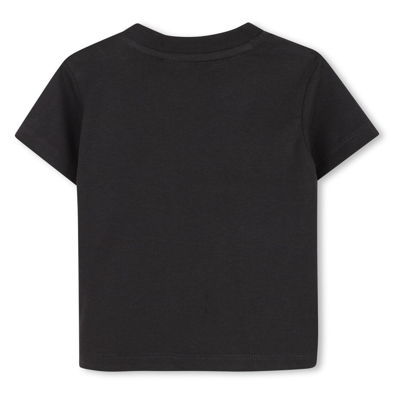 Younger Boys Black Tiger Logo T-Shirt, 2, hi-res