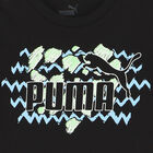 تيشيرت أولاد بالشعار باللون الاسود, 1, hi-res