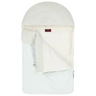 Baby Boys Blue & Gold Logo Nest, 2, hi-res