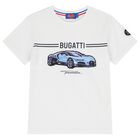 Boys White Logo T-Shirt, 1, hi-res