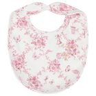 Baby Girls White & Pink Floral & Butterflies Babygrow Set, 1, hi-res