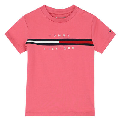 Baby Girls Pink Logo T-Shirt