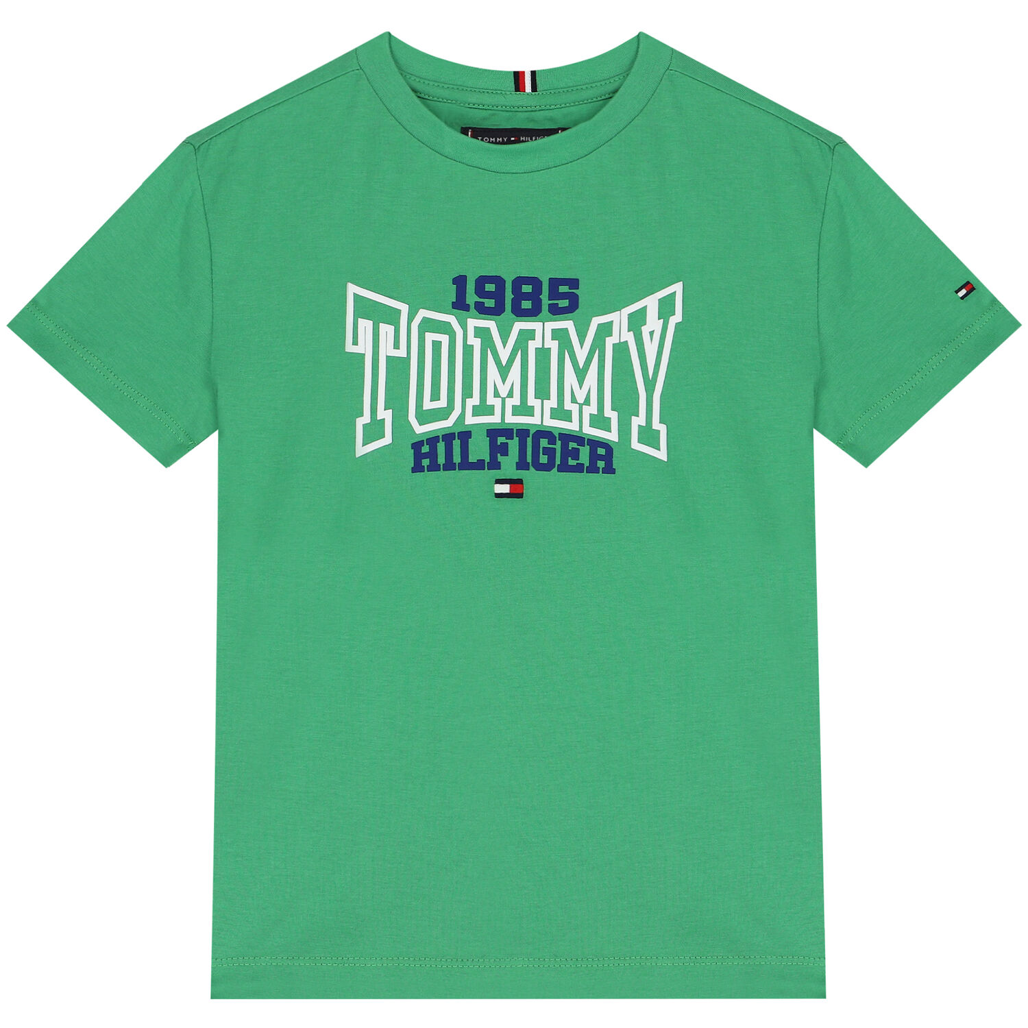 Boys Green Logo T-Shirt, 2, hi-res