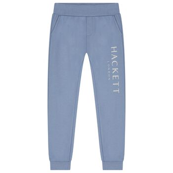 Boys Blue Logo Joggers