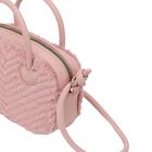 Girls Pink Faux Fur & Leather Handbag, 2, hi-res