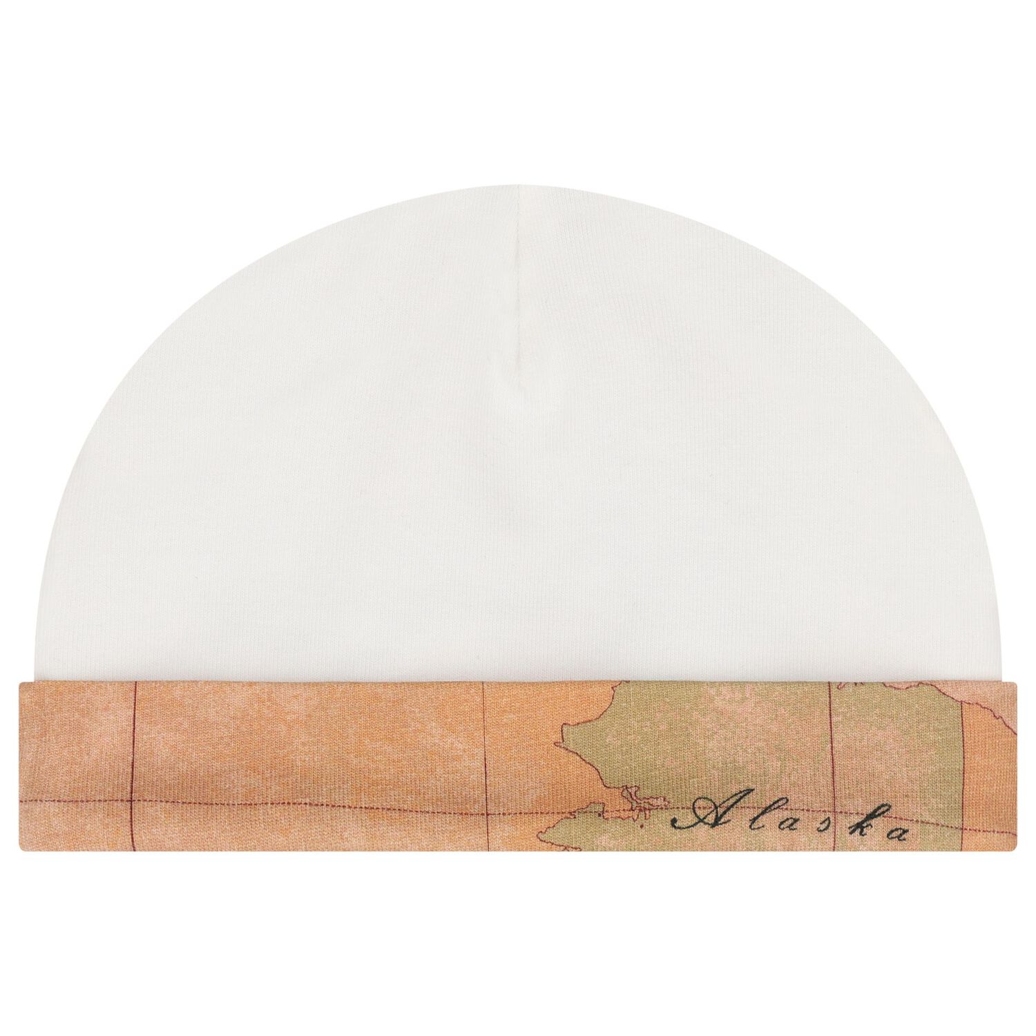 Ivory & Beige Geo Map Babygrow Gift Set, 3, hi-res