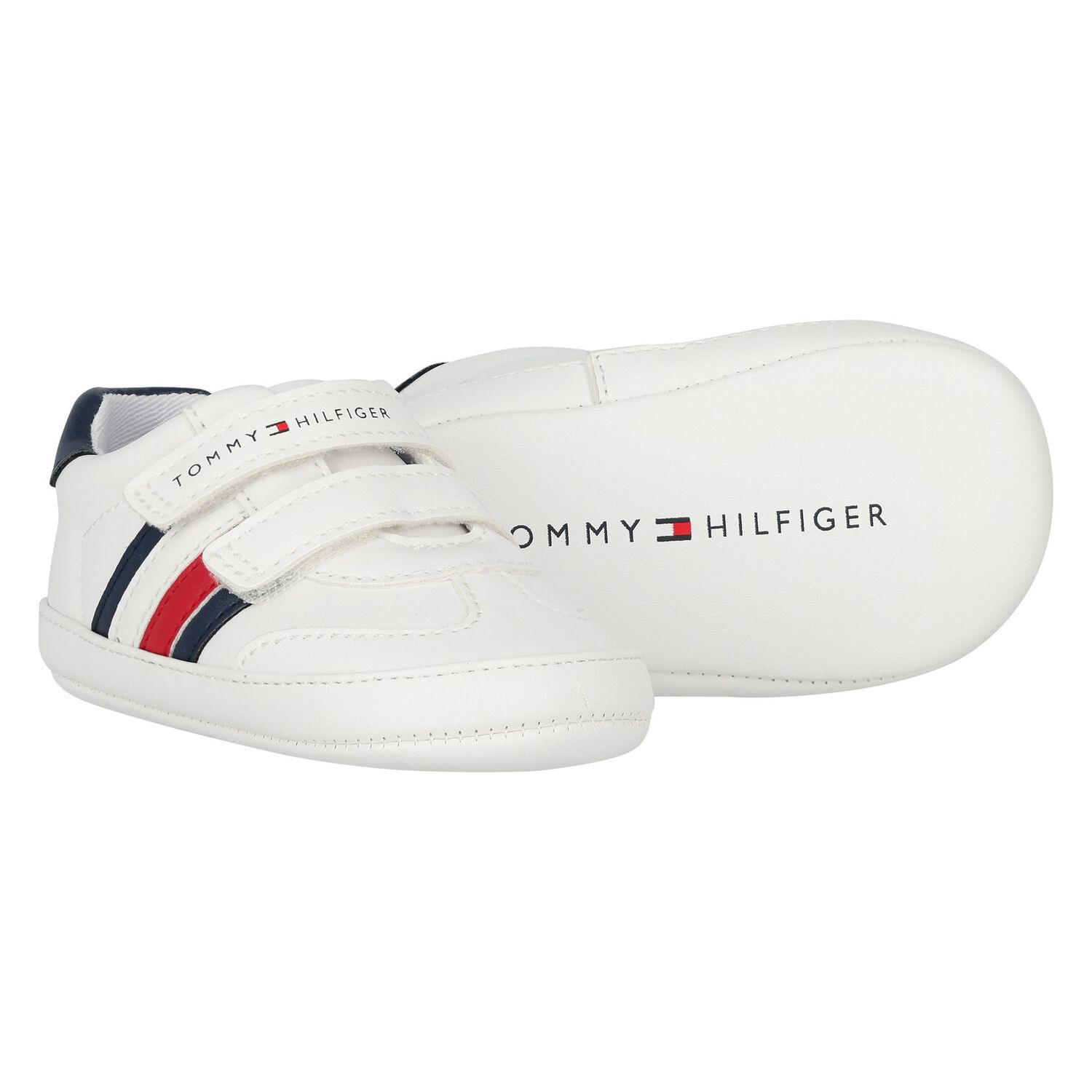 Baby Boys White Pre Walker Shoes, 1, hi-res image number null