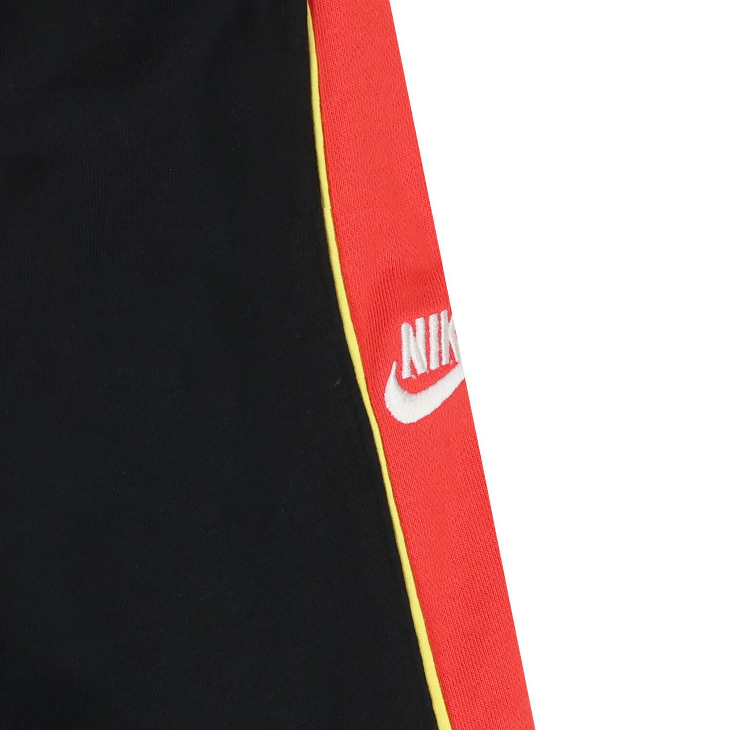 بنطلون رياضي للأولاد بالشعار باللون الأسود والأحمر, 2, hi-res